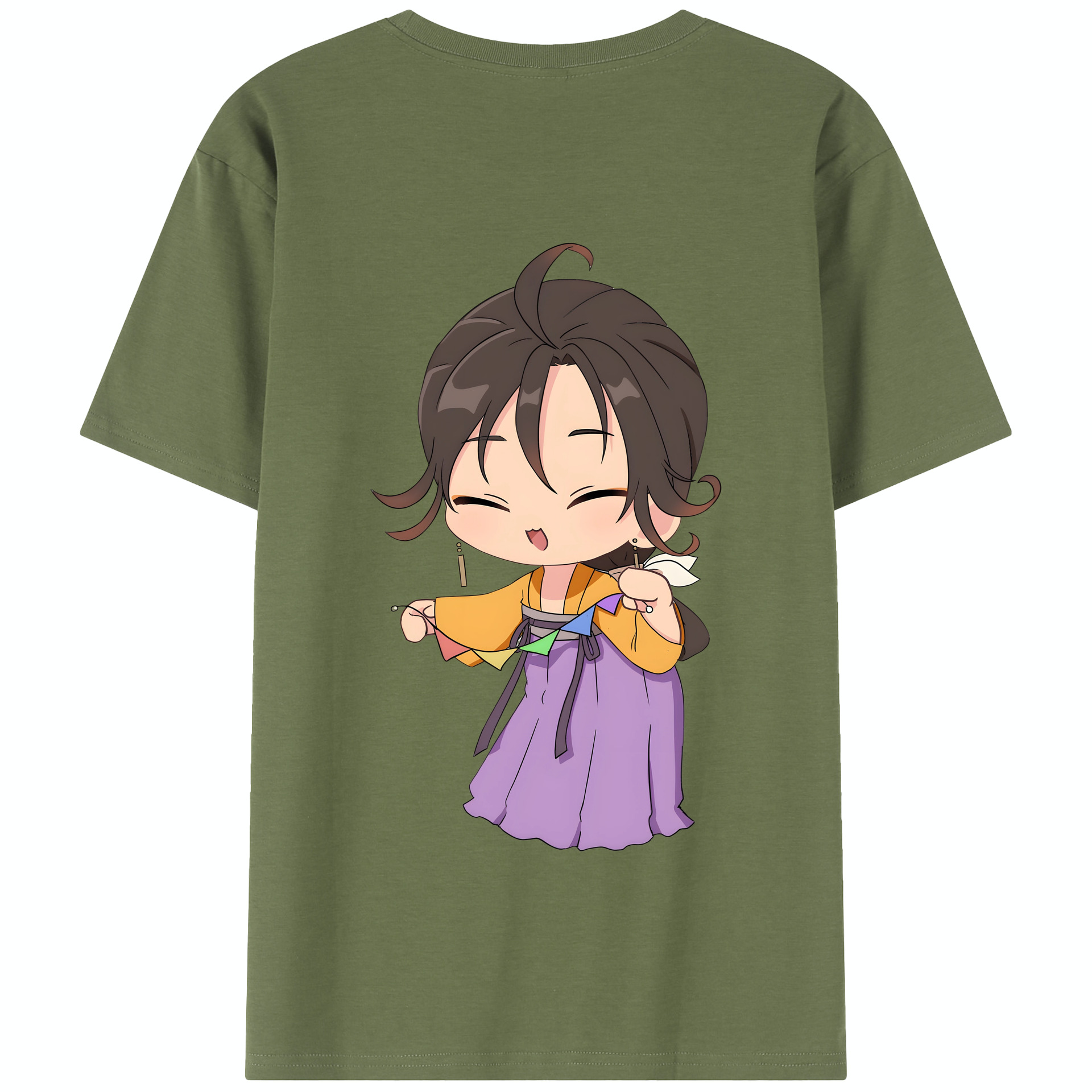 （画像用） 薬屋のひとりごと The Apothecary Diaries 綿100％半袖Tシャツ（背面プリント）